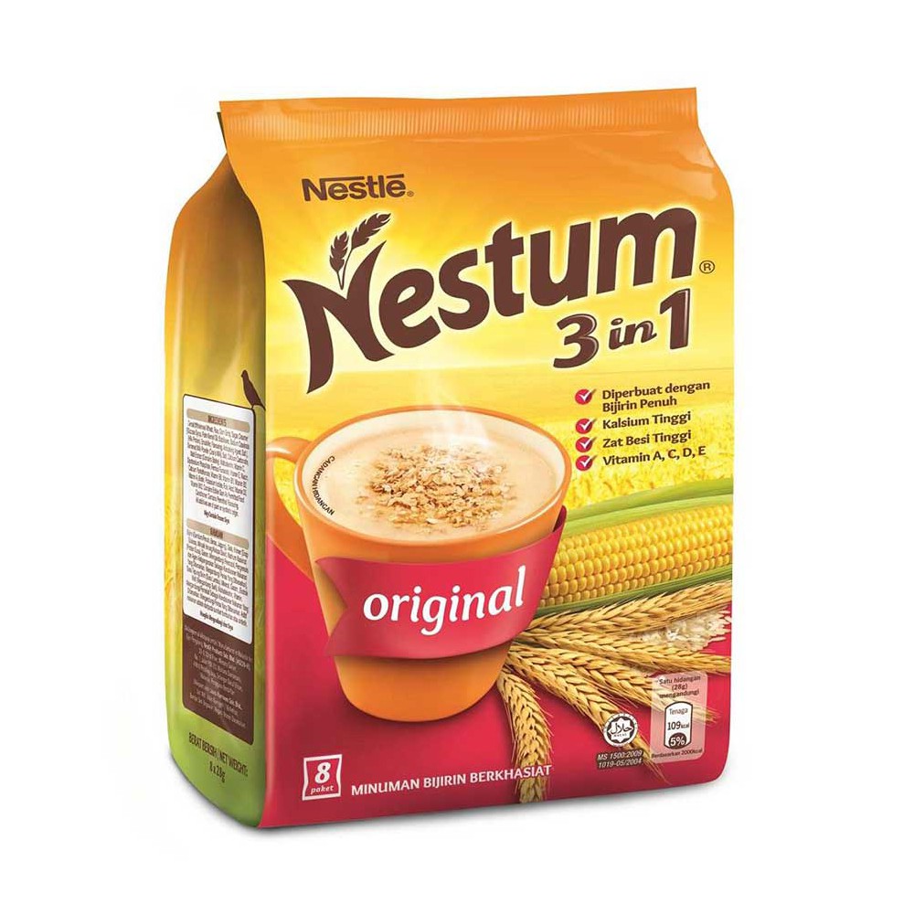 NESTLÉ NESTUM Grains & More™ 3in1 Original (8 packets) Shopee Malaysia
