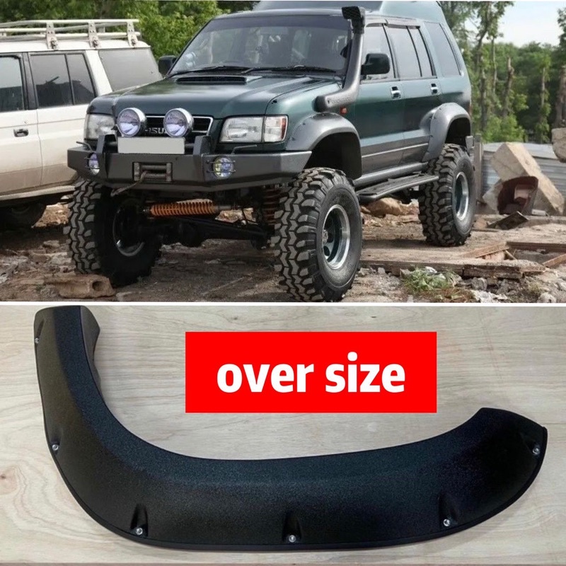 Isuzu Trooper bighorn oversize fender flares Shopee Malaysia