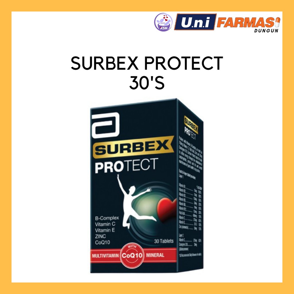 ABBOTT SURBEX PROTECT (30 TABLETS) Shopee Malaysia