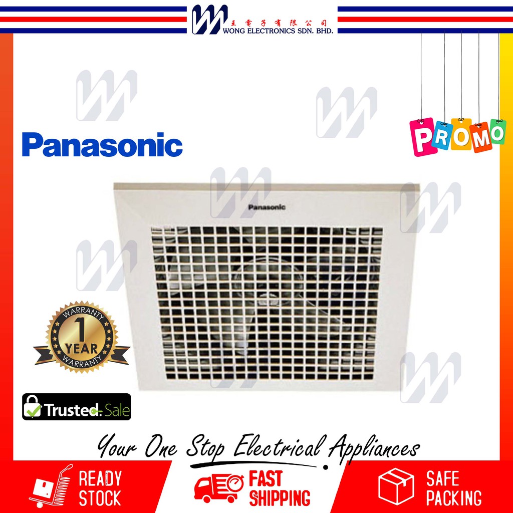 Panasonic Ventilation Fan FV25TGU 3WT Ceiling Mount Venting