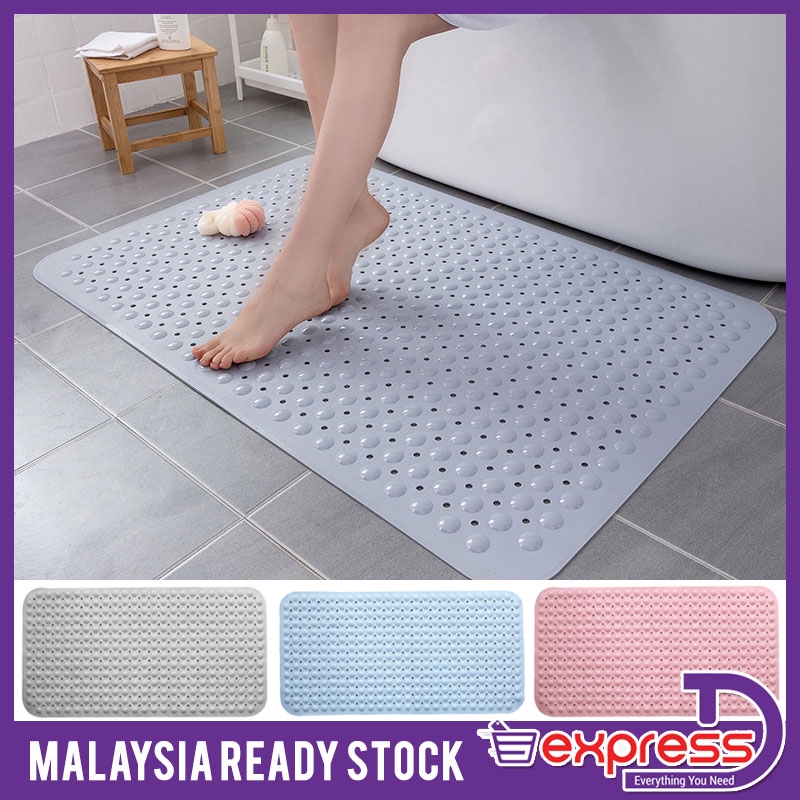 NonSlip NonSkid Bathtub Shower Mat Waterproof Bath Rug Door Floor