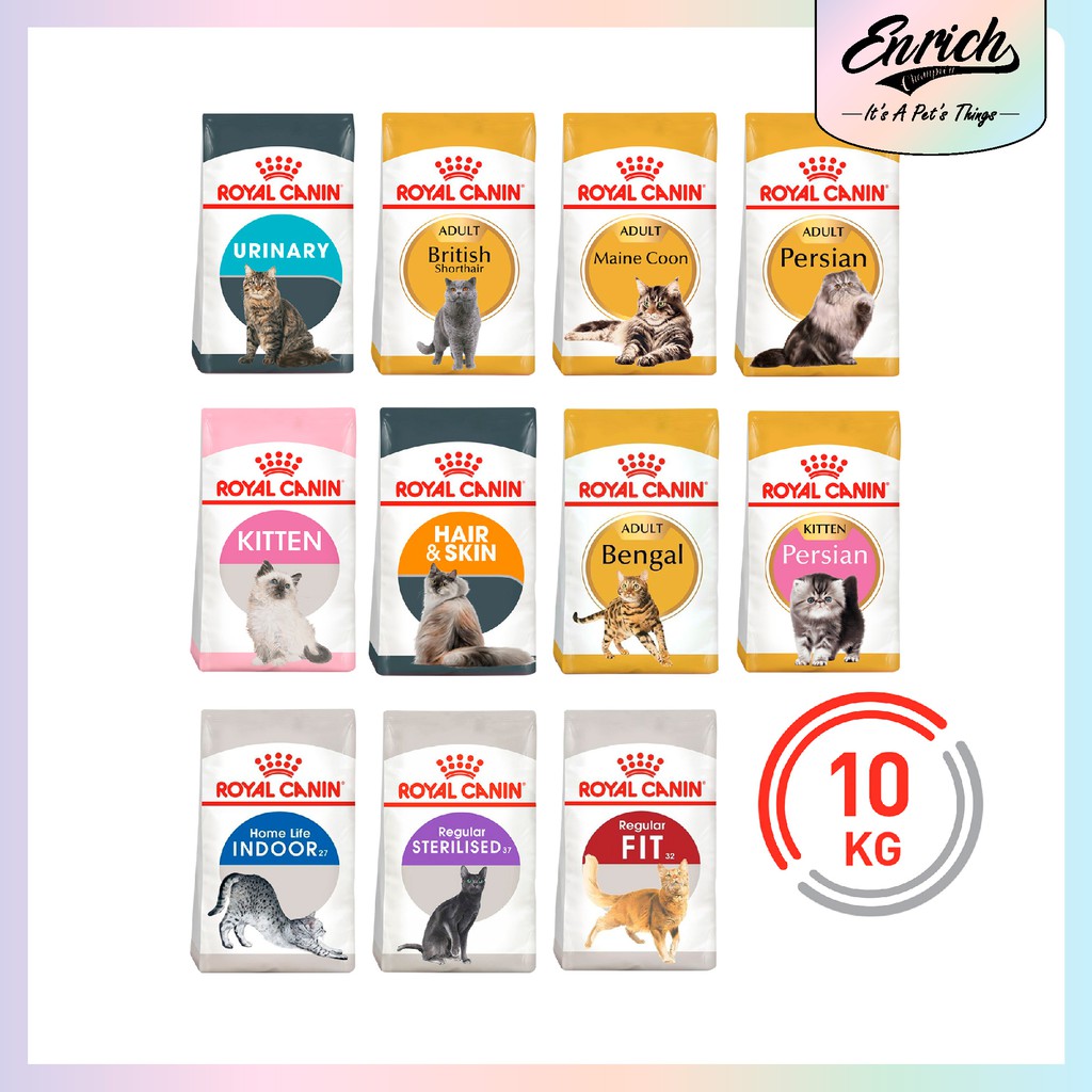 Royal Canin Cat Food 10kg (Kitten, Fit 32, Indoor 27) Shopee Malaysia