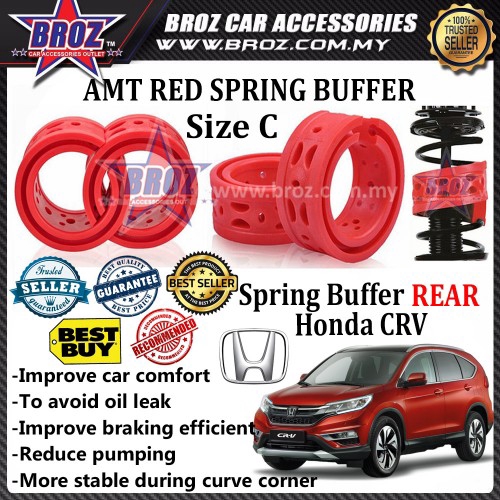Honda CRV OEM Rear C-Type Car Shock Absorber Buffer - Red | Shopee Malaysia