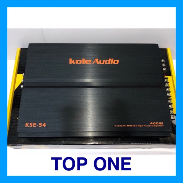 KOLE AUDIO KSE54 4 CHANNEL MOSFET HIGH POWER AMPLIFIER Shopee Malaysia