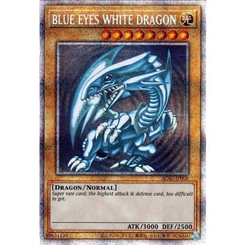 Yugioh AC02JP000 Blue Eyes White Dragon Shopee Malaysia