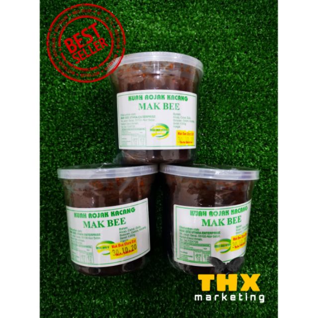 TERMURAH KUAH ROJAK MAK BEE ORIGINAL [350G] FREE BUBBLE