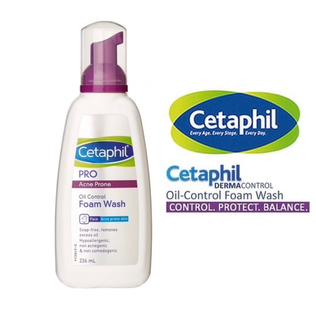 Cetaphil PRO Acne Prone Oil Control Foam Wash 236ml Exp11/22 Shopee