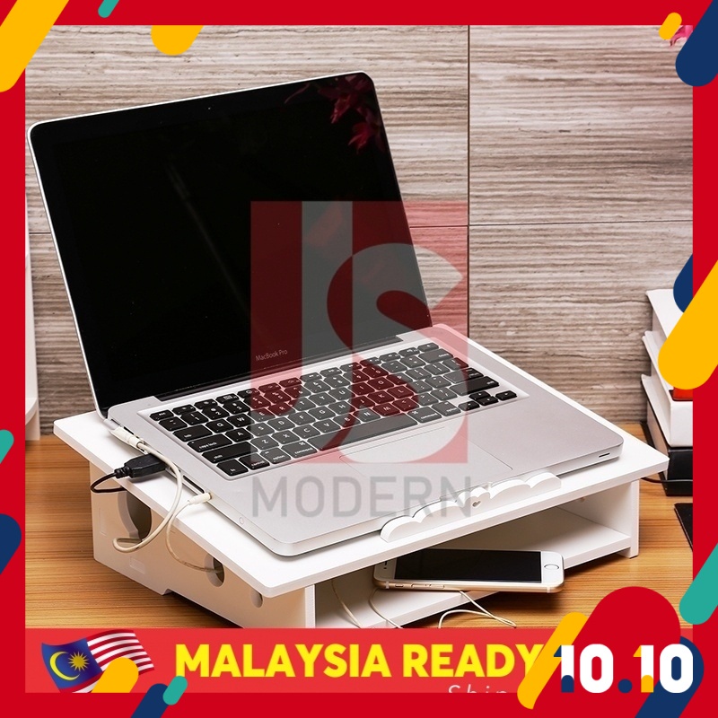 Laptop Notebooks Racks Computer Increased Display Storage Shelf Office
