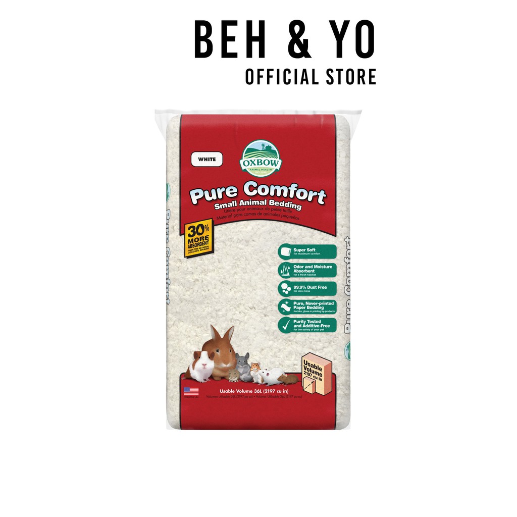 Oxbow Pure Comfort Small Animal Bedding (White) 36 L Shopee Malaysia