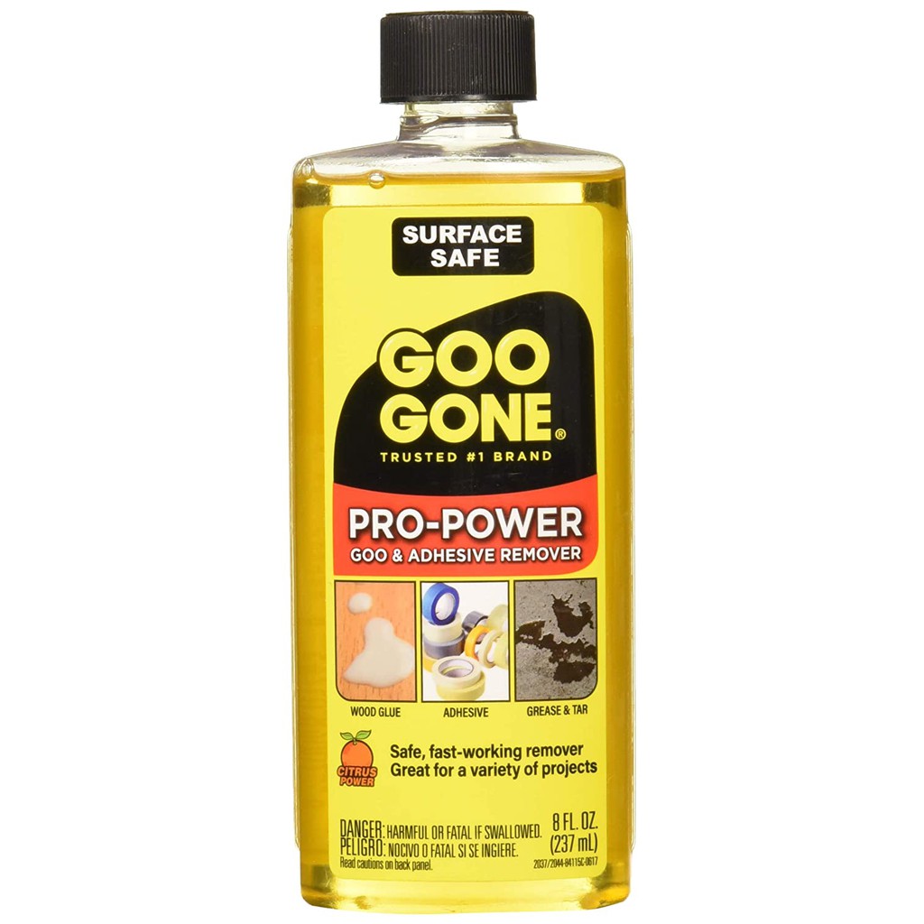 Goo Gone Pro Power Adhesive Remover 237mL Imported from USA