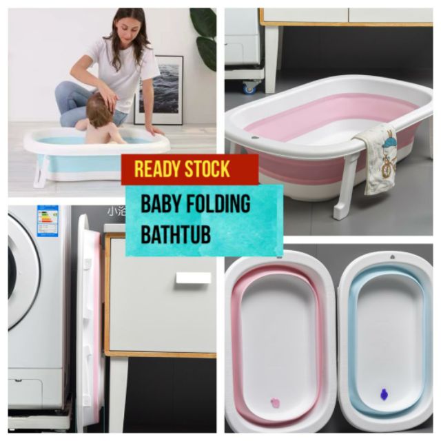 (New Arrival) Baby Children Foldable Bathtub Indoor and Outdoor