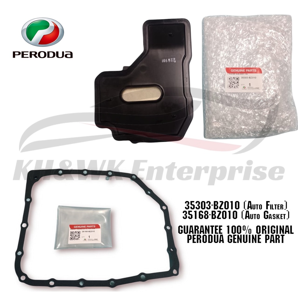 PERODUA AUTO TRANSMISSION FILTER WITH GASKET MYVI L/B,AXIA,BEZZA, NEW