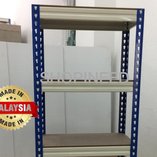 BOLTLESS RACK 1200Hx1200Lx450D / 4' H x 4' L x 18" D / STORAGE RACK