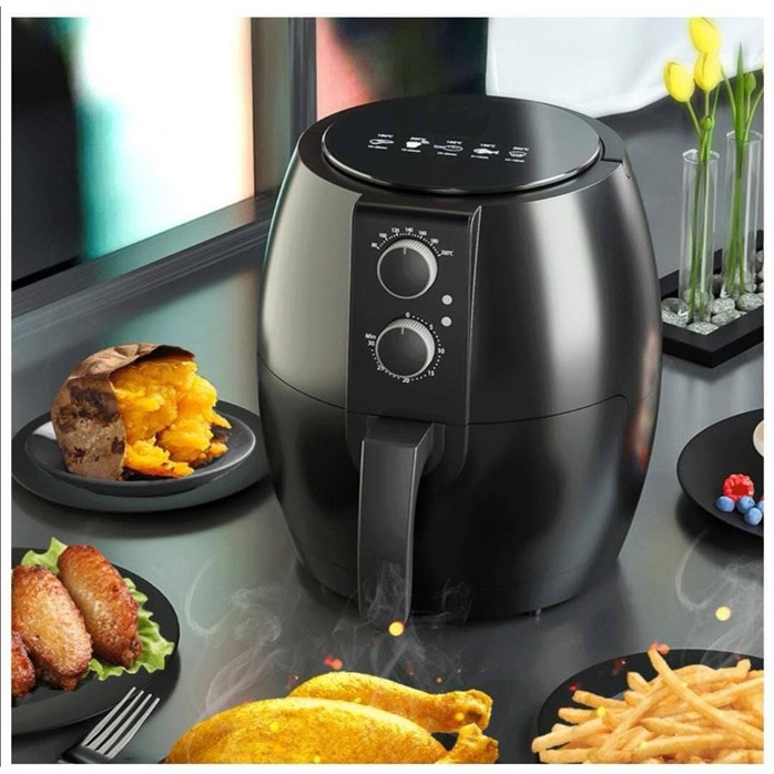 MALAYSIA IV HOT SALE ! 1500W 4.5L AIR FRYER SAIZ BESAR / 4.5L Air Fryer Large deep fryer