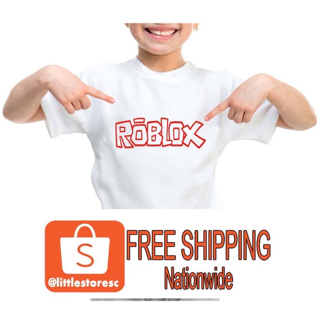 Roblox Kid Tshirt Shopee Malaysia