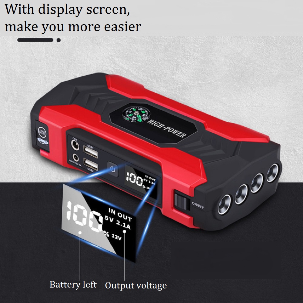 28000Mah Multifunction Car Jump Starter Car Power Bank Starter Power