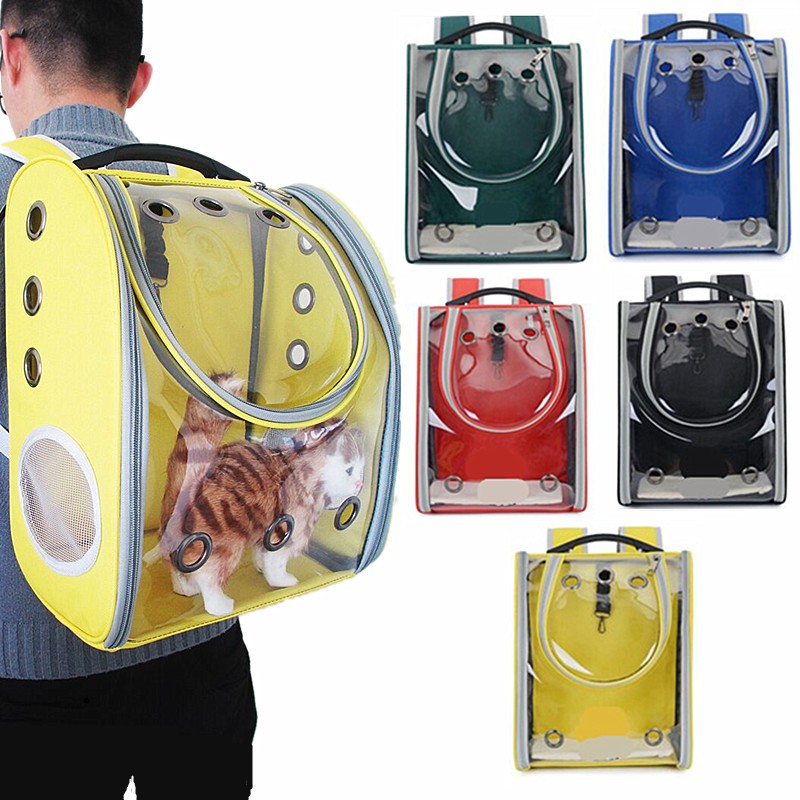 Japanese Transparent Pet Carrier Capsule Bag Beg Kucing Shopee Malaysia