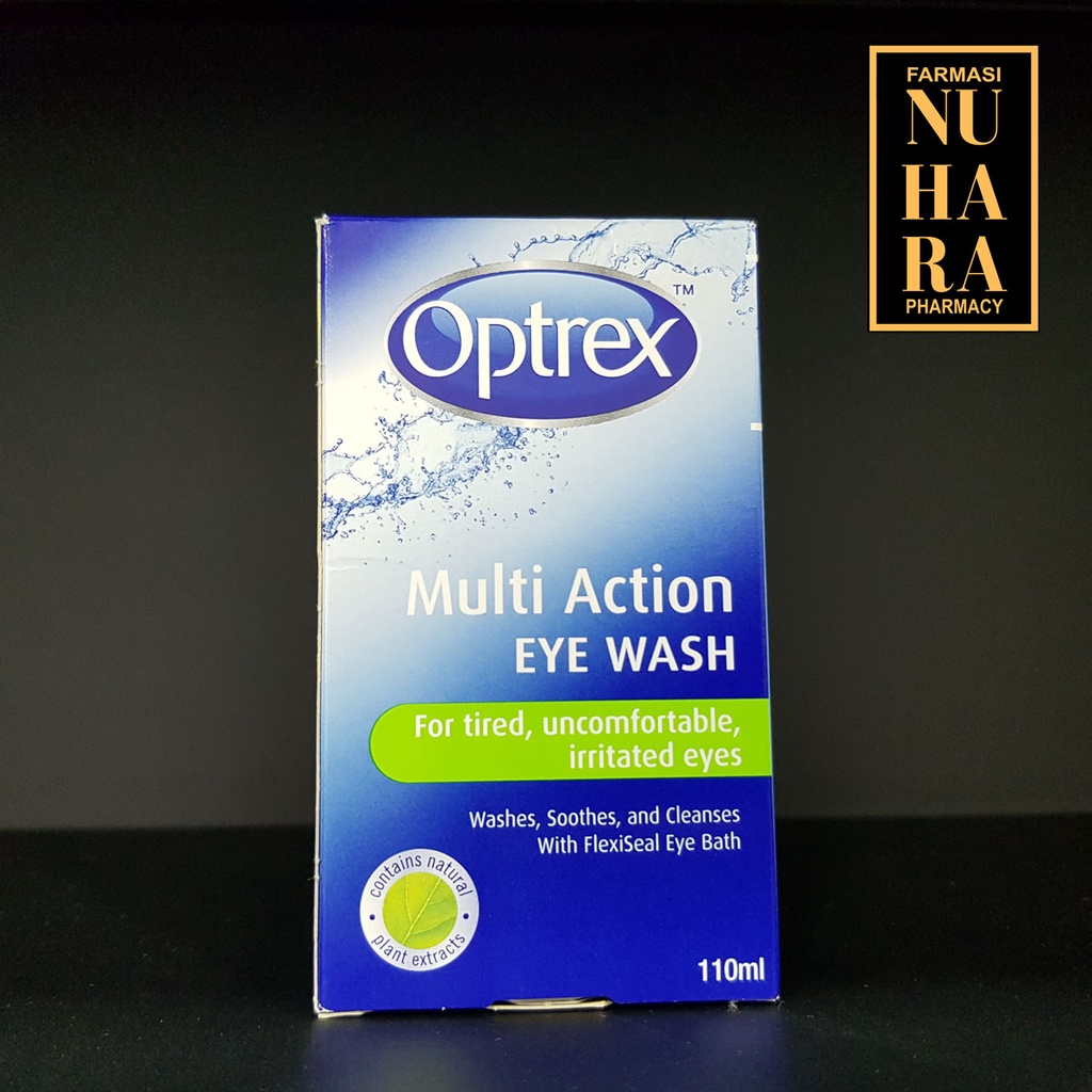 Optrex Multi Action Eye Wash 110ml Wash, Cleanse and Sooth Eyes