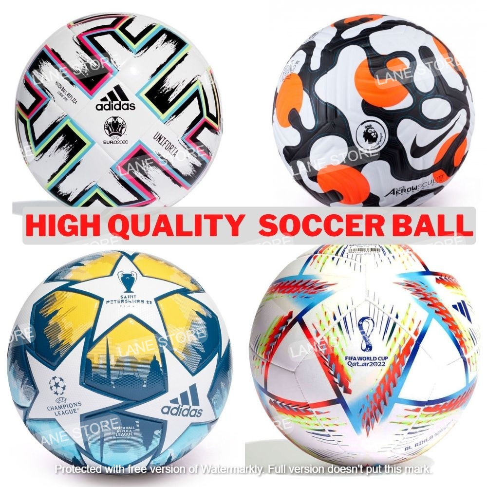 High Quality Bola Sepak AdidasBall Reiz Football size 4 & size 5 Soccer Ball Training Outdoor