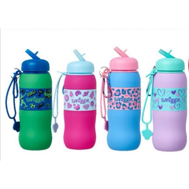 Smiggle Tops Silicone Roll Water Bottle Shopee Malaysia