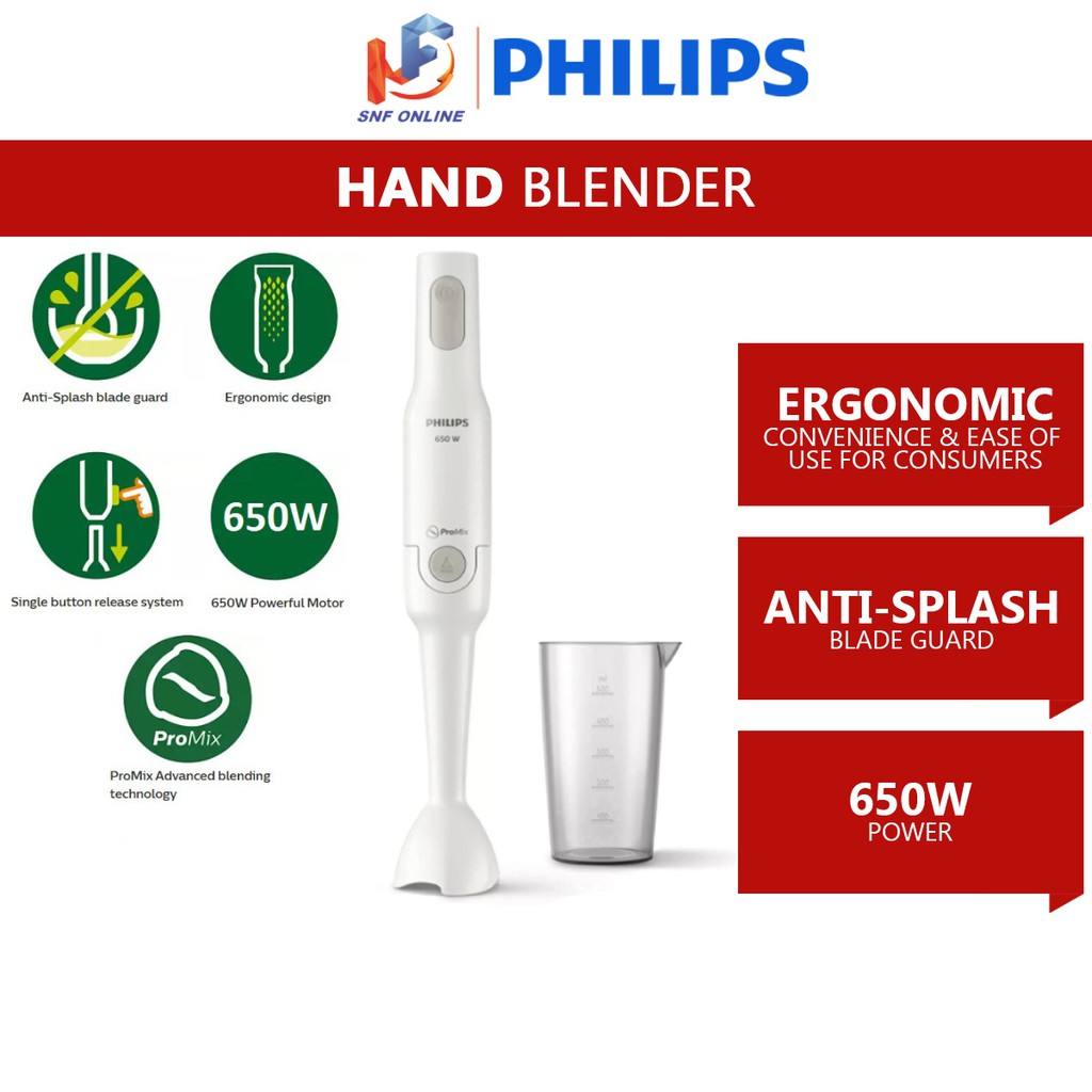 Philips ProMix Hand Blender HR2531 Upgrade HR1600 Shopee Malaysia