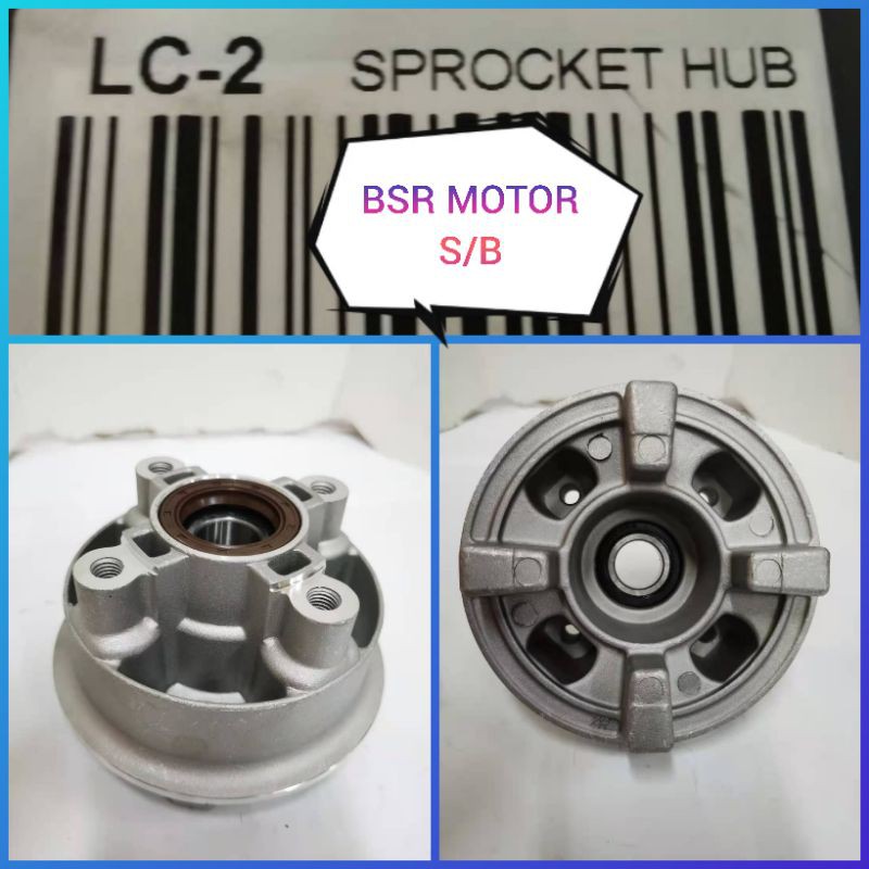 YAMAHA LC135 5S / LC 135 5SPEED SPROCKET CLUTCH HUB STANDARD SET