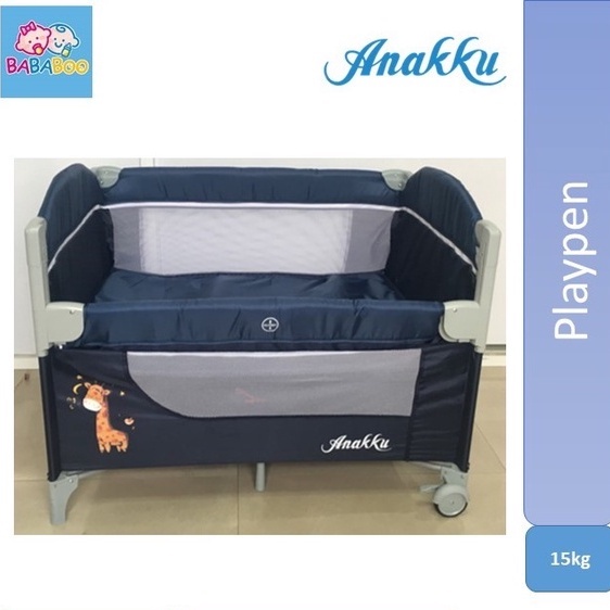 ANAKKU SLIDE DOOR PLAYPEN 171114 RD/BE Shopee Malaysia