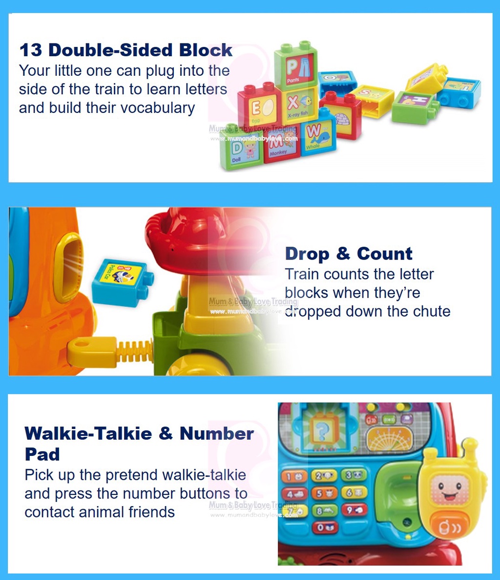 Original Vtech 4 in 1 Sit To Stand Ultimate Alphabet Train - Ride On