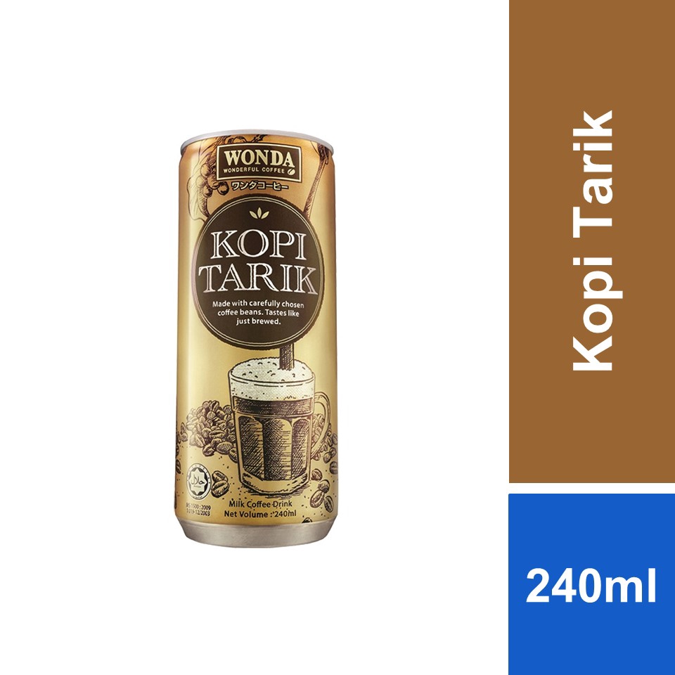 Wonda Kopi Tarik 240ml Shopee Malaysia