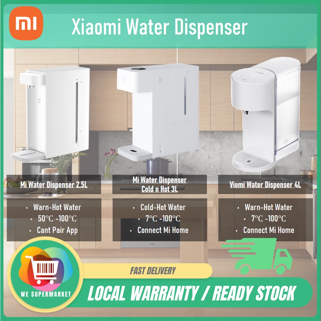 Xiaomi Water Dispenser 2.5L / 3L / 4L Temperature Adjustment Fast Heat