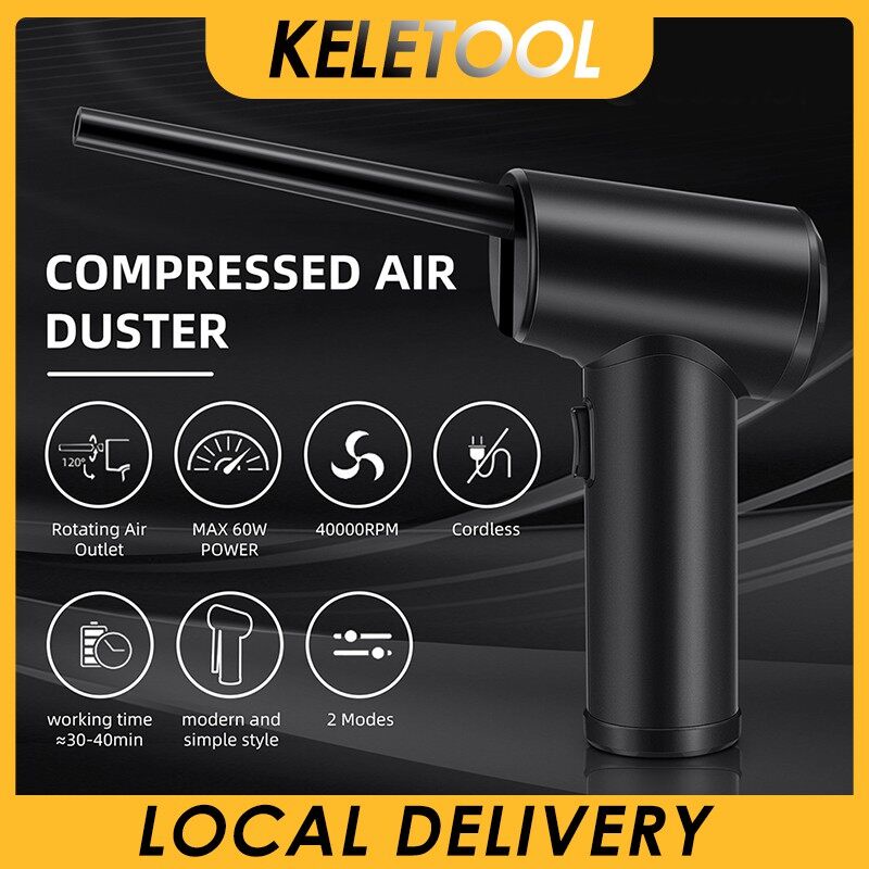 Air Duster Rechargeable Vacuum Cleaner Mini Air Blower Computer