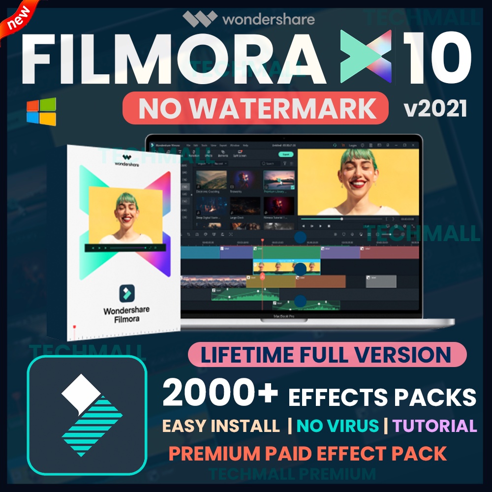 [Premium] Wondershare Filmora X 2000 Effect Pack No Watermark