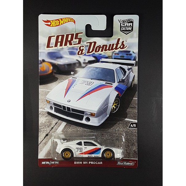 Hot Wheels Car Culture 2017 CARS & DONUTS BMW M1 PROCar Shopee
