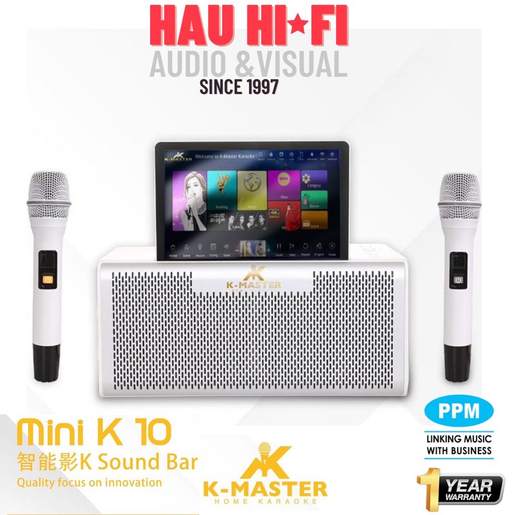 KMASTER MINI K10 Soundbar Karaoke System Shopee Malaysia
