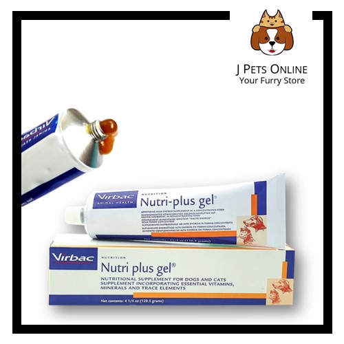 VIRBAC NUTRI PLUS GEL 120GM Shopee Malaysia
