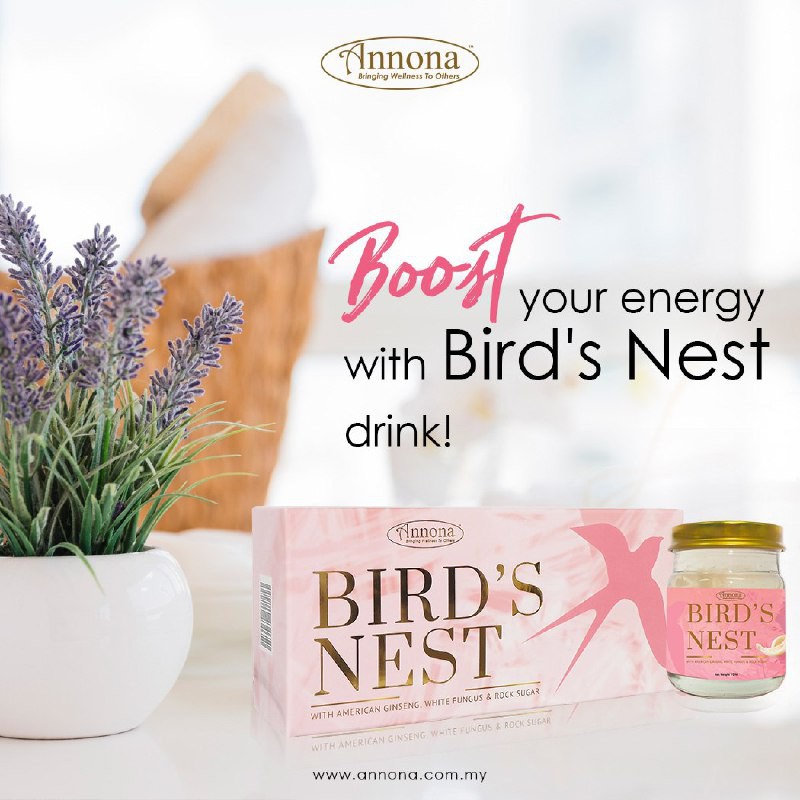Annona Birds Nest Annona 70ml, 7 Pati sarang burung HALAL minuman