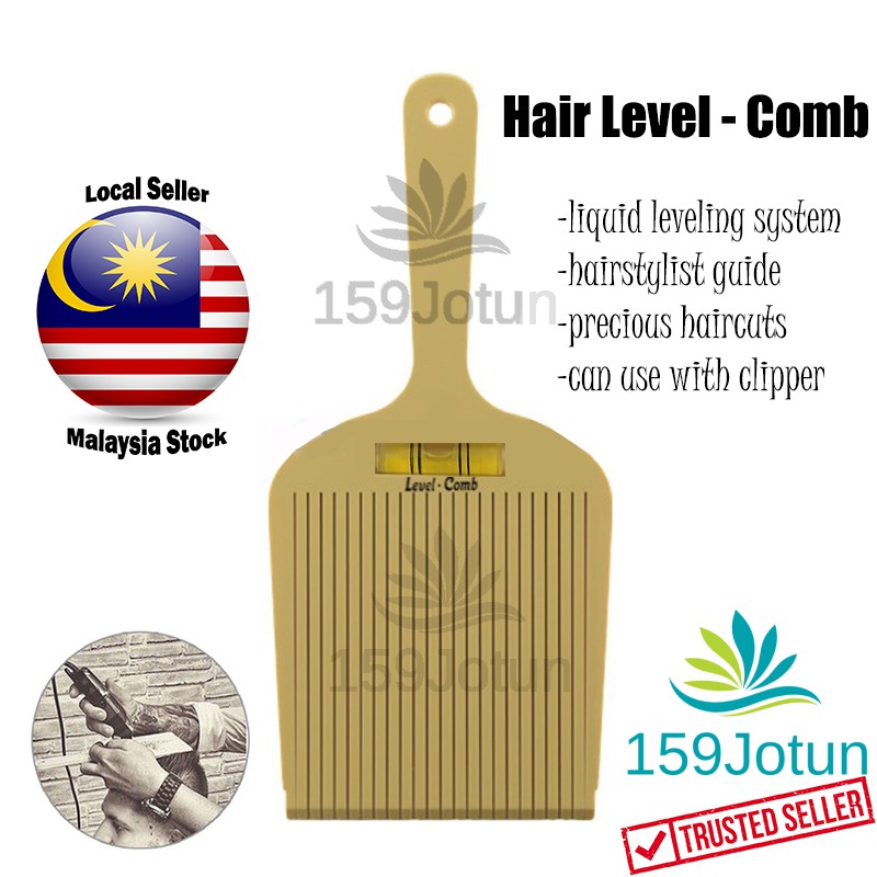 Salon Hair Level Comb Hair Stylist Guide Liquid Leveling System Barber