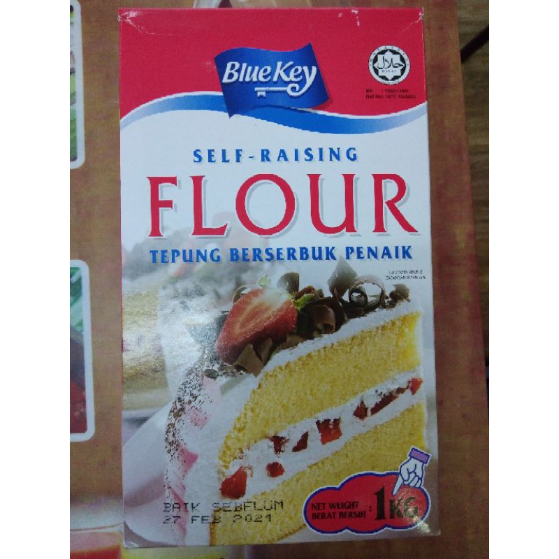 Blue Key Self Raising Floor. Tepung Penaik Shopee Malaysia