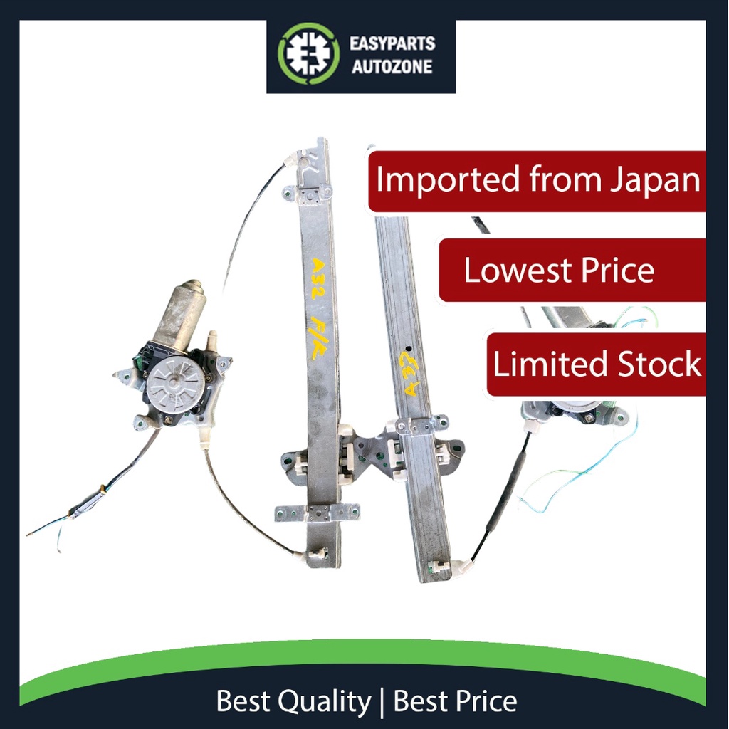 Autozone Nissan Cefiro a32 Power Window Regulator GEAR SET WITH MOTOR Shopee Malaysia