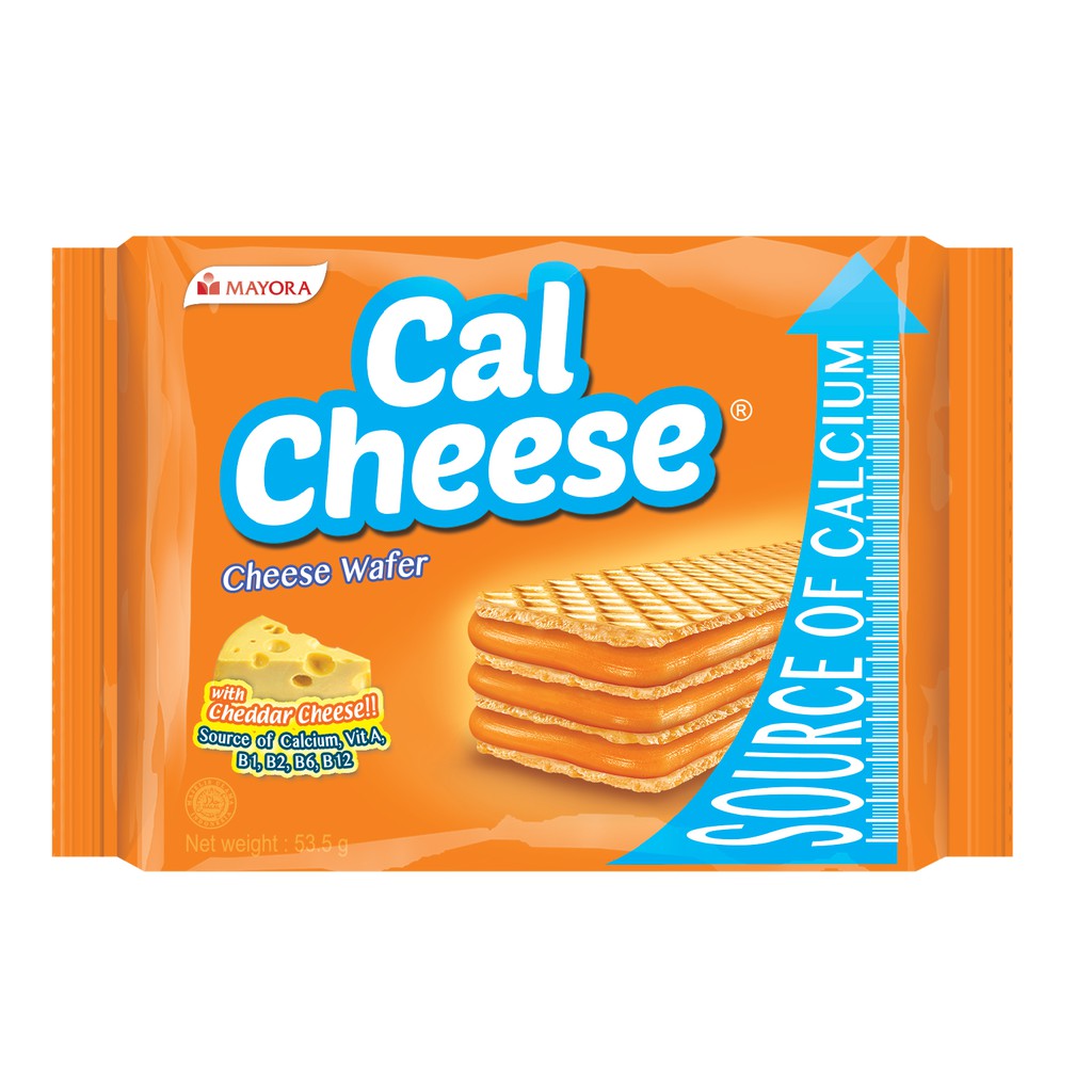 Mayora Cal Cheese Wafer 31g Thailand Shopee Malaysia