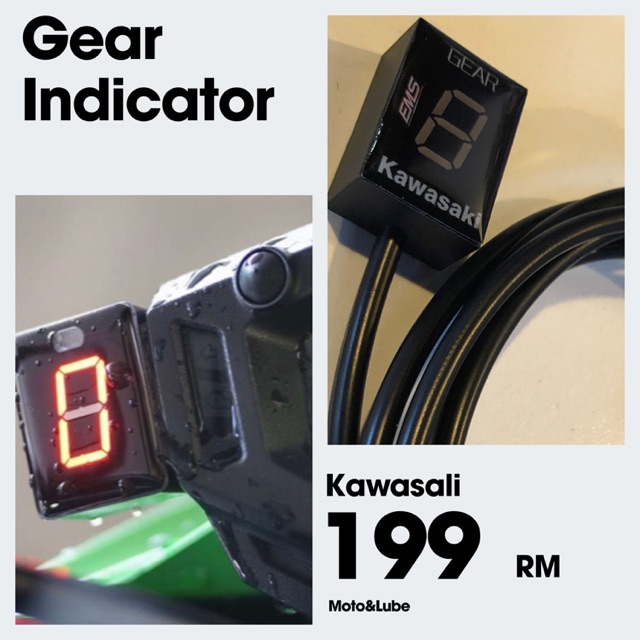 Kawasaki gear indicator Shopee Malaysia