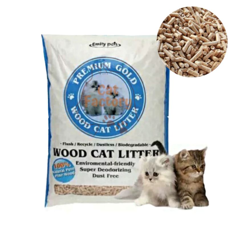 Pine Wood Cat Litter 10L Shopee Malaysia