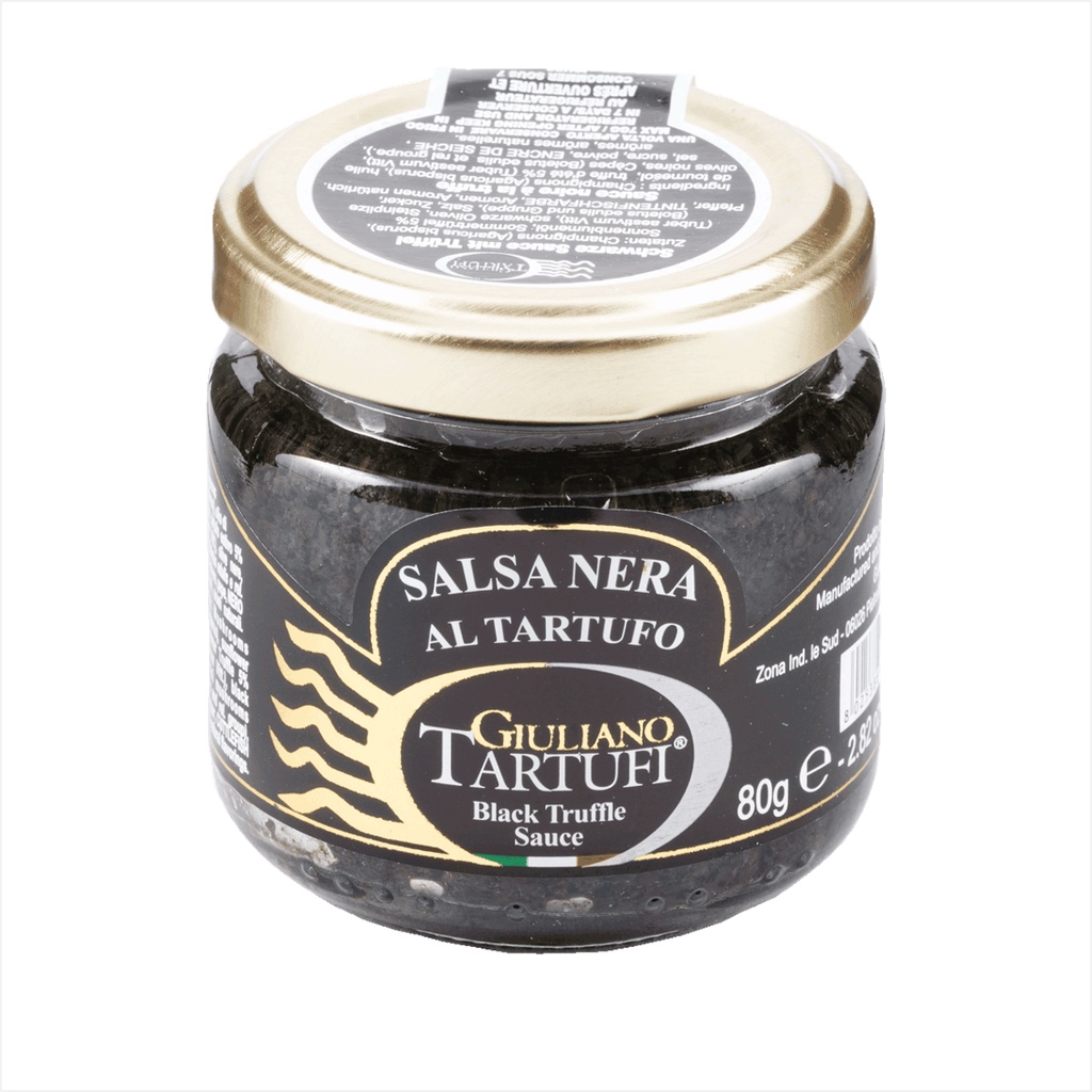 Black Truffle Sauce/Pate Giuliano Tartufi Spain 80g, 500g La
