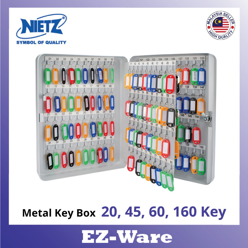 ikea table Nietz Metal Key Box (20, 45, 60, 160 Key) Shopee Malaysia