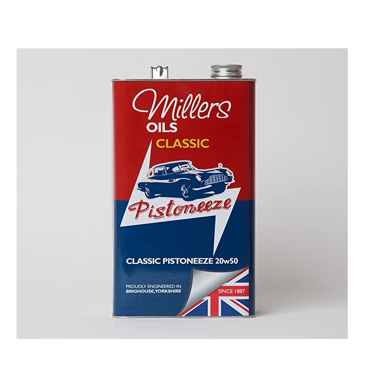 Millers Oils Classic Pistoneeze 20W50 Engine Oil Classic Car Special