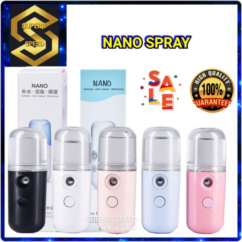 PORTABLE SANITIZER SPRAY MACHINE NANO SPRAY GUN ANTI VIRUS DISINFECTANT
