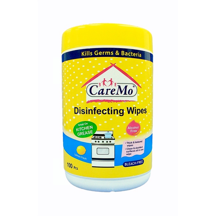 CareMo 100's Disinfecting Kitchen Wipes Cleaner MultiSurface Wipes