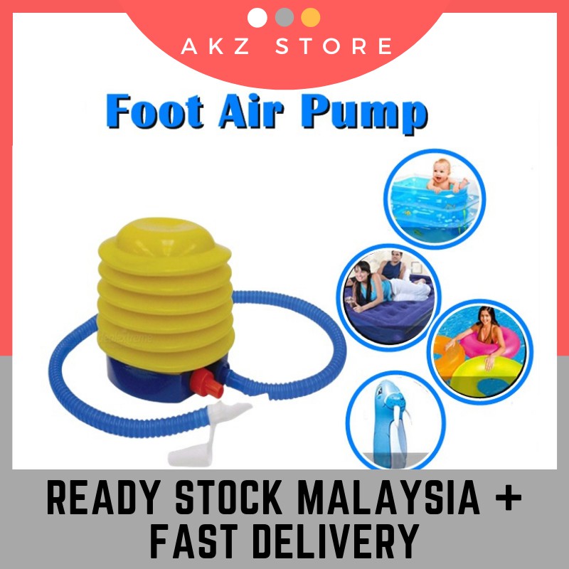 Foot Air Pump / Inflatable Pool Bed Balloon (Pump Udara Utk Kolam Renan