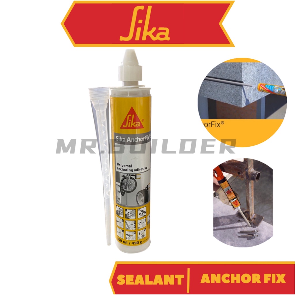 SIKA Anchor Fix Universal Anchoring Adhesive 300ml Fast Curing