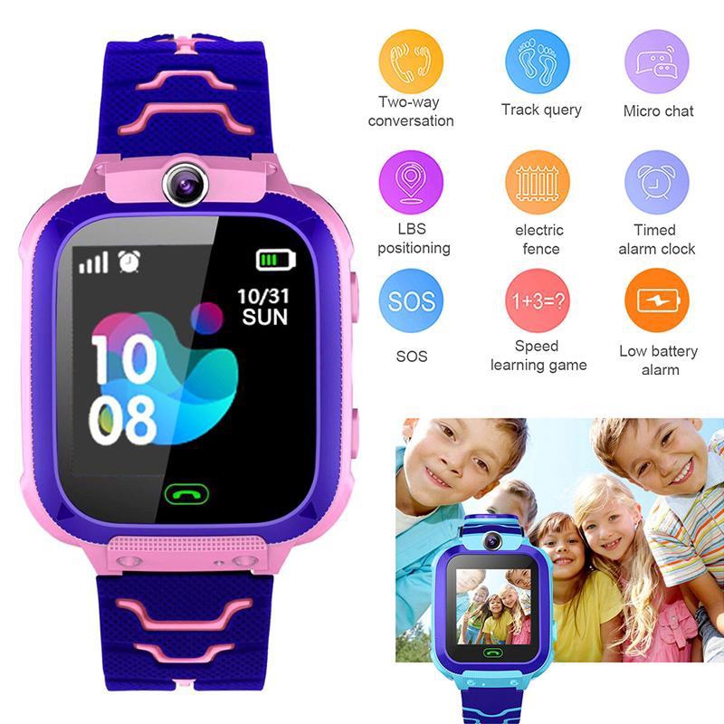Q12 Waterproof Smart Phone Watch For Children Student 1.44